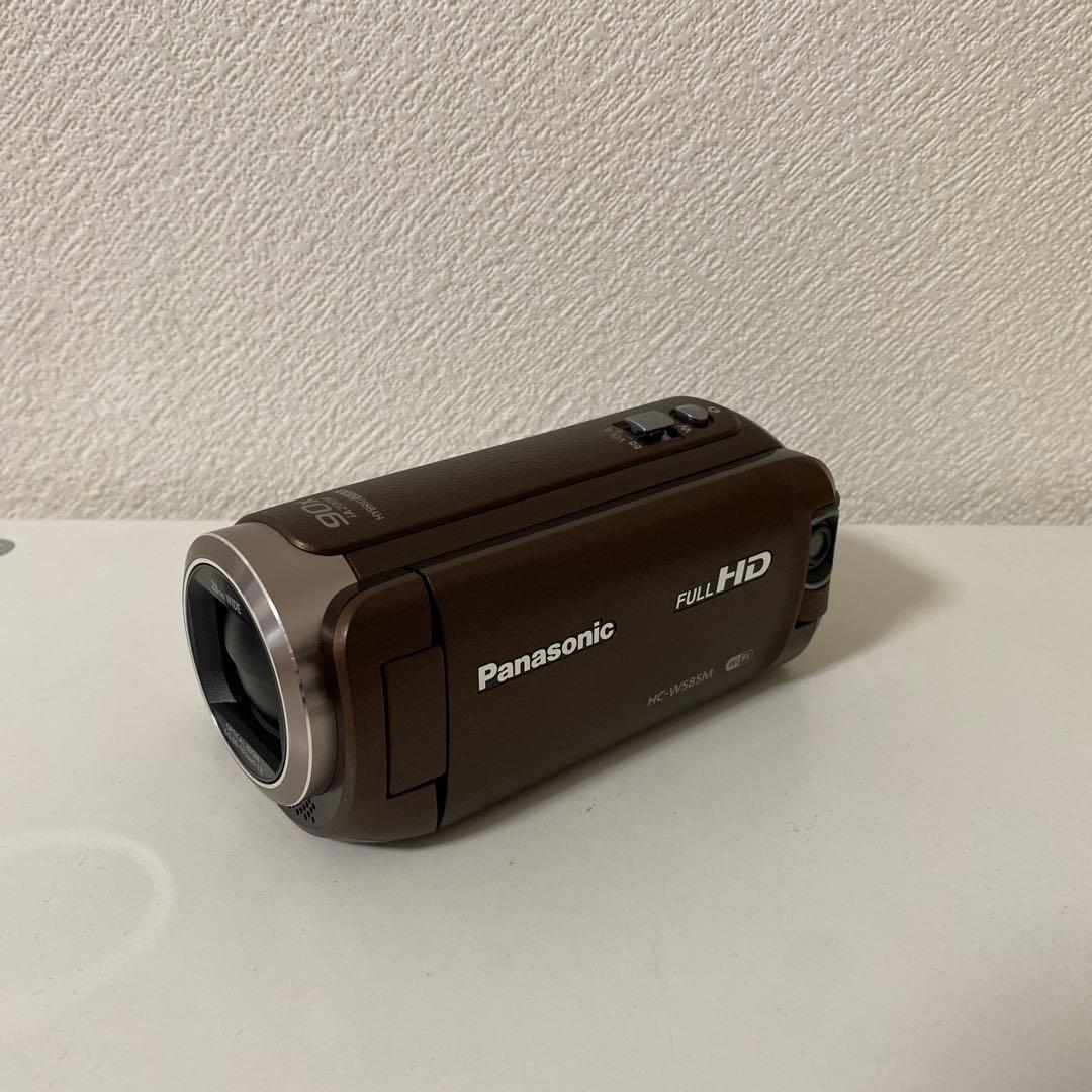 Panasonic フルHD ビデオカメラ ブラウン　HC-W585M