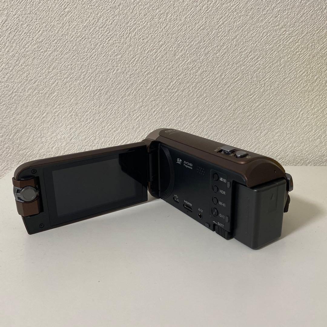 Panasonic フルHD ビデオカメラ ブラウン　HC-W585M