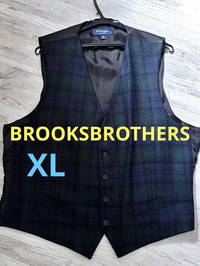 ブルックスブラザーズ　ゴールデンフリース　ジレベスト　イタリア製　美品　XL