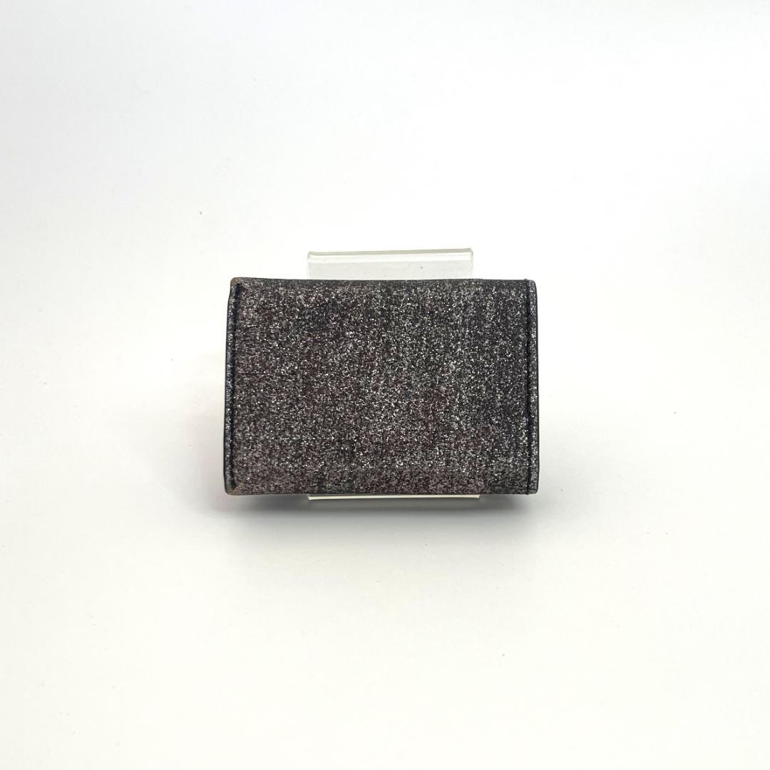 【新春特別価格】BALENCIAGA バレンシアガ 三つ折り財布 シルバー