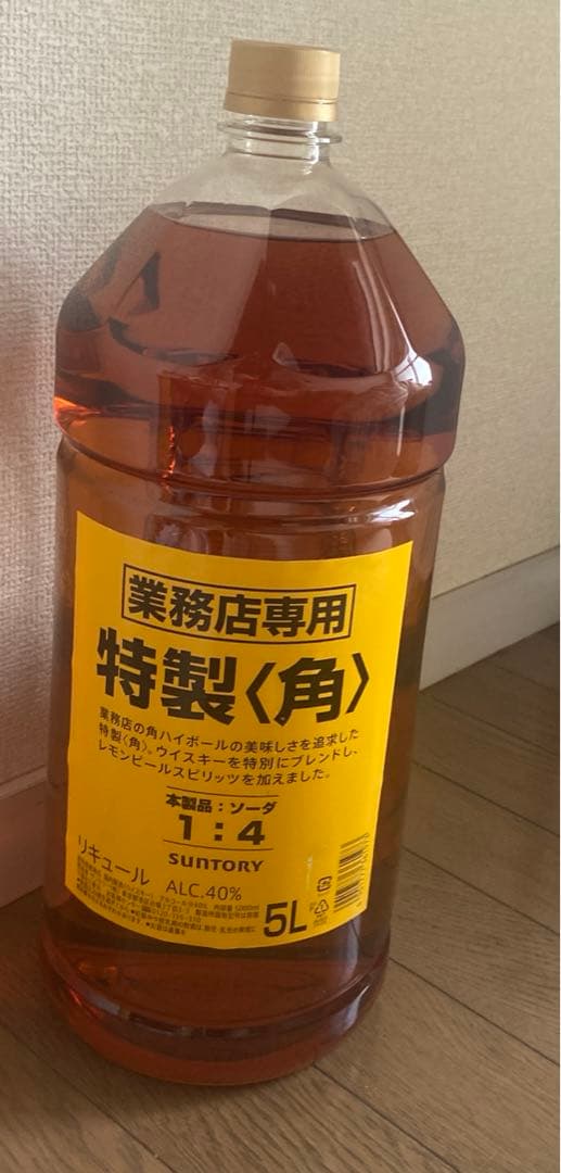 サントリー特製ウイスキー 5L アルコール40%