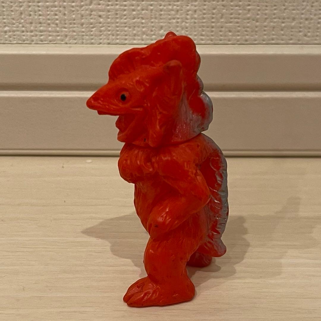 ウルトラマン イカロス星人 ソフビ ミニ 赤