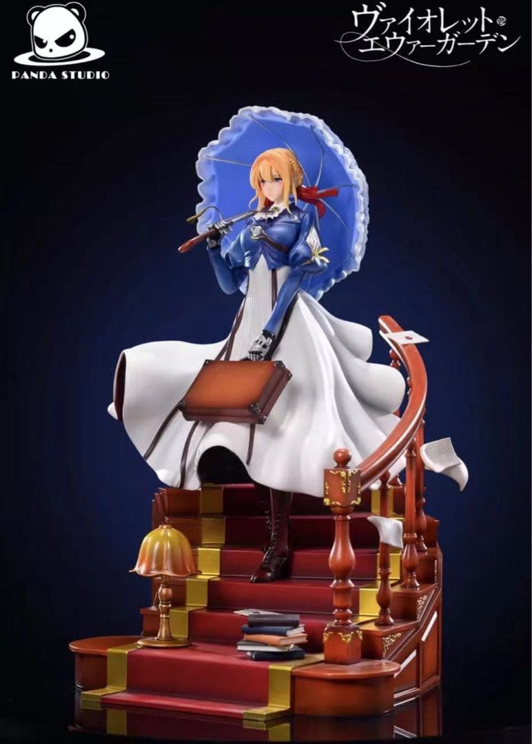 ヴァイオレット・エヴァーガーデン Panda フィギュアガレージキットスタチュー
