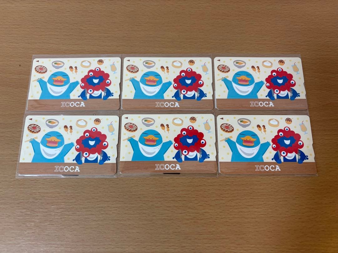 EXPO2025 大阪万博 限定 ICOCA 6枚 ミャクミャク イコちゃん