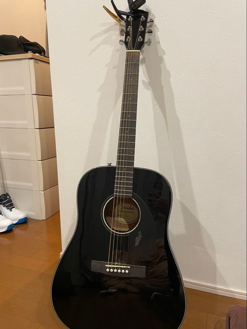 Fender アコースティックギター ブラック セット