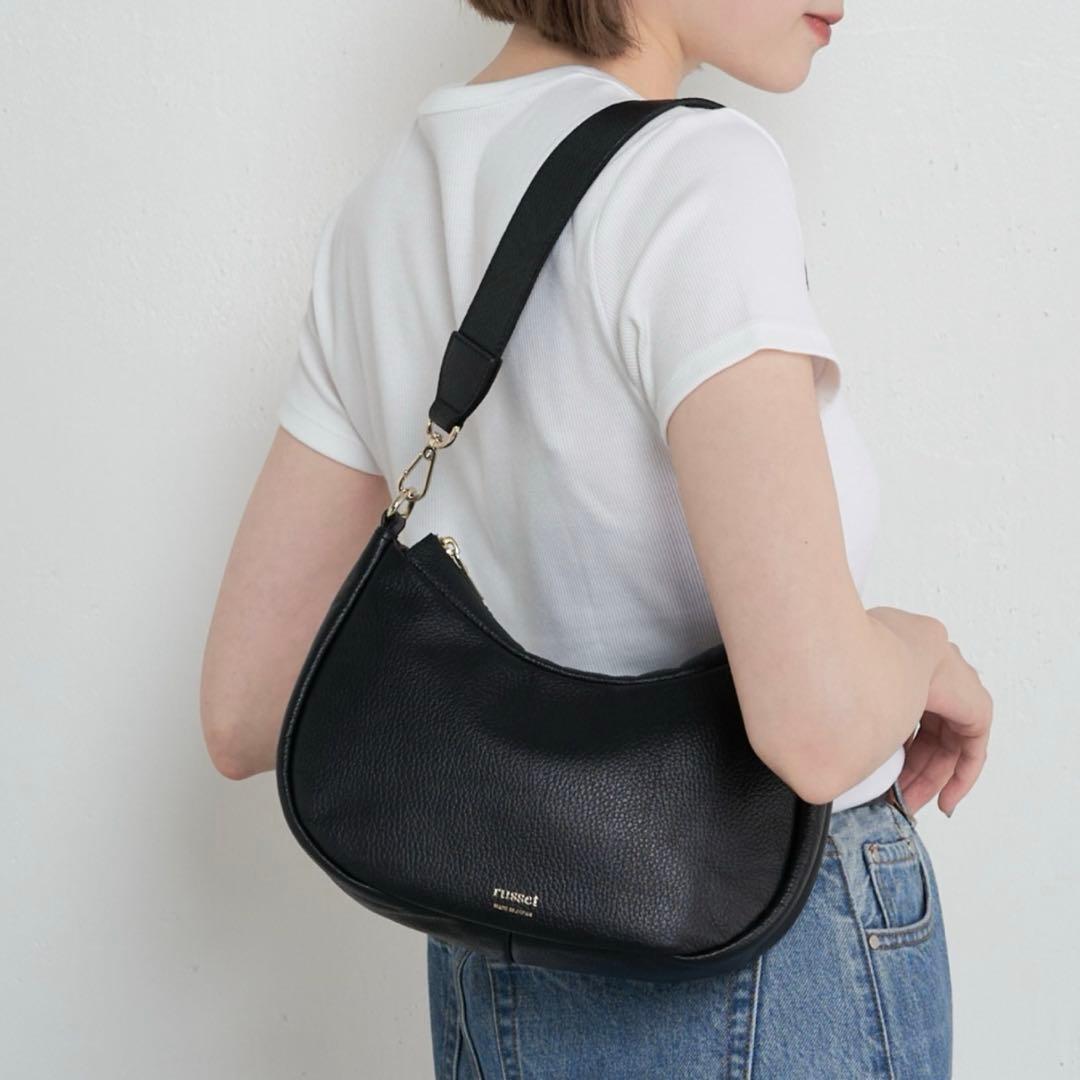 WEB限定 ラシット russet ハーフムーン2wayショルダーバッグ