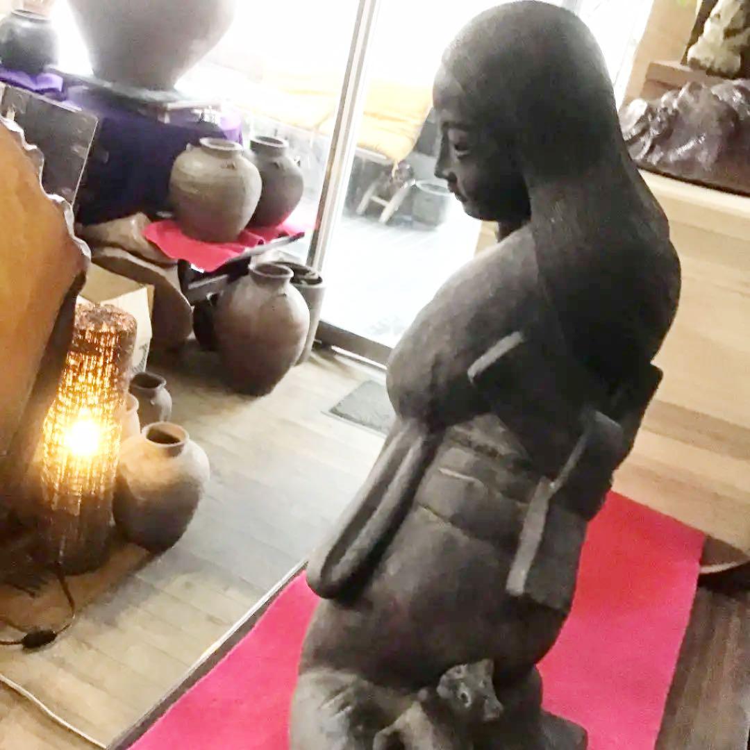 古備前骨董美術品珍品只今年末年始大売り出し❣️希少夢二像夢二美人像銘