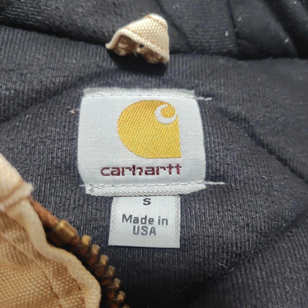 Carhartt アクティブジャケット S 中綿 ブラウンMade in USA