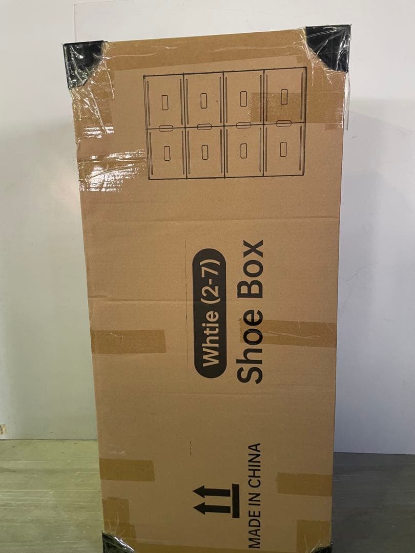 シューズボックス 靴箱 シューズラック 下駄箱 折りたたみ式 簡単組立 大容量