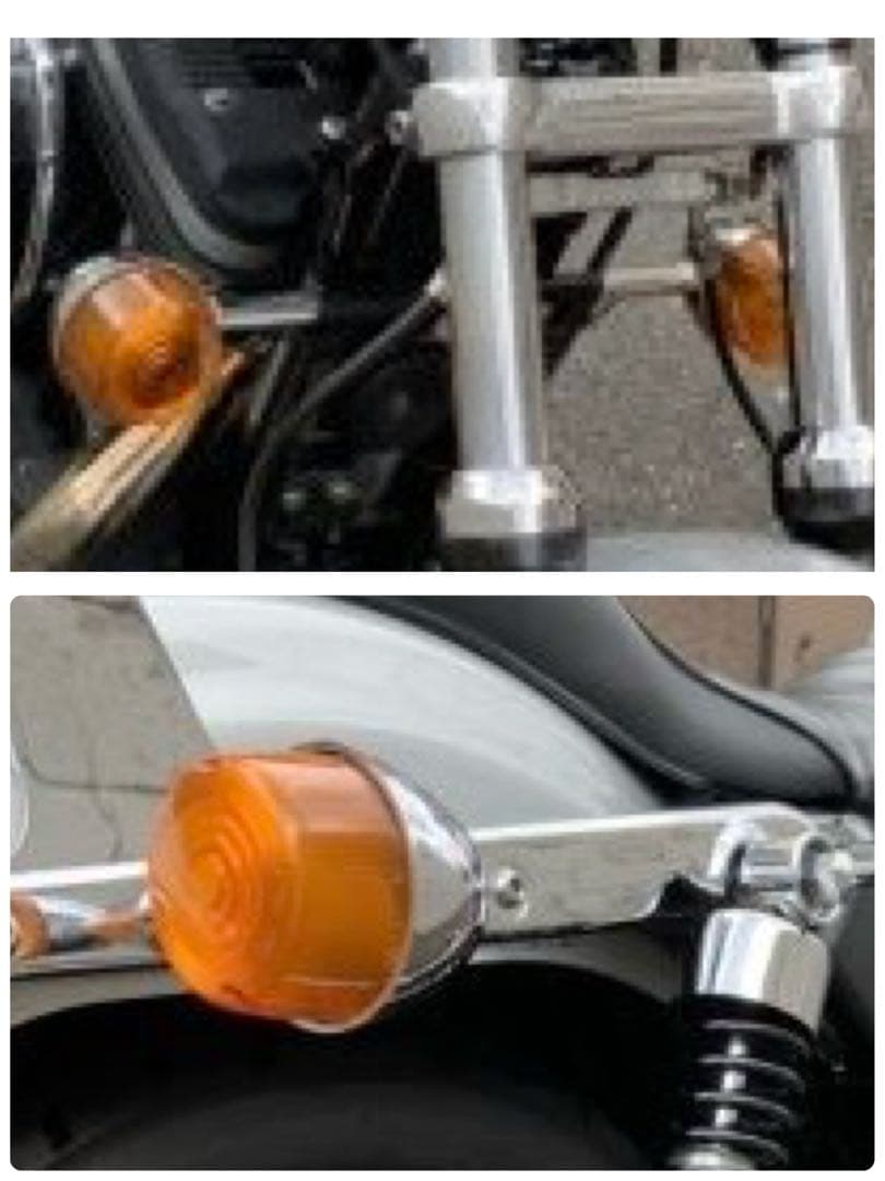 ヤンキーウィンカー 1030 フロントリアセット ハーレー ヴィンテージ