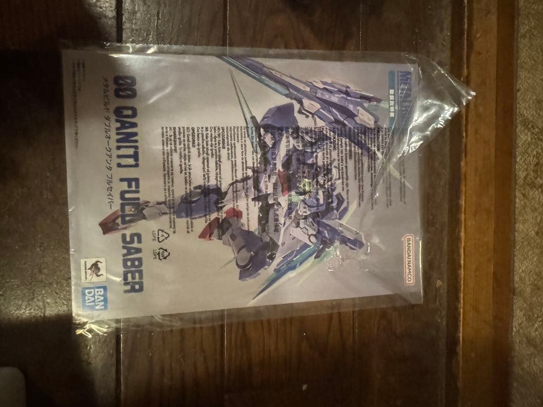 L BUILD ダブルオークアンタフルセイバー&オプションパーツセット