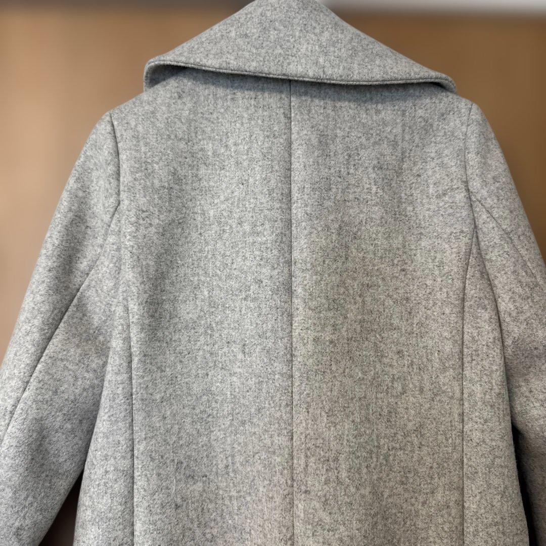 Aquascutum アクアスキュータム　グレー チェスターコート