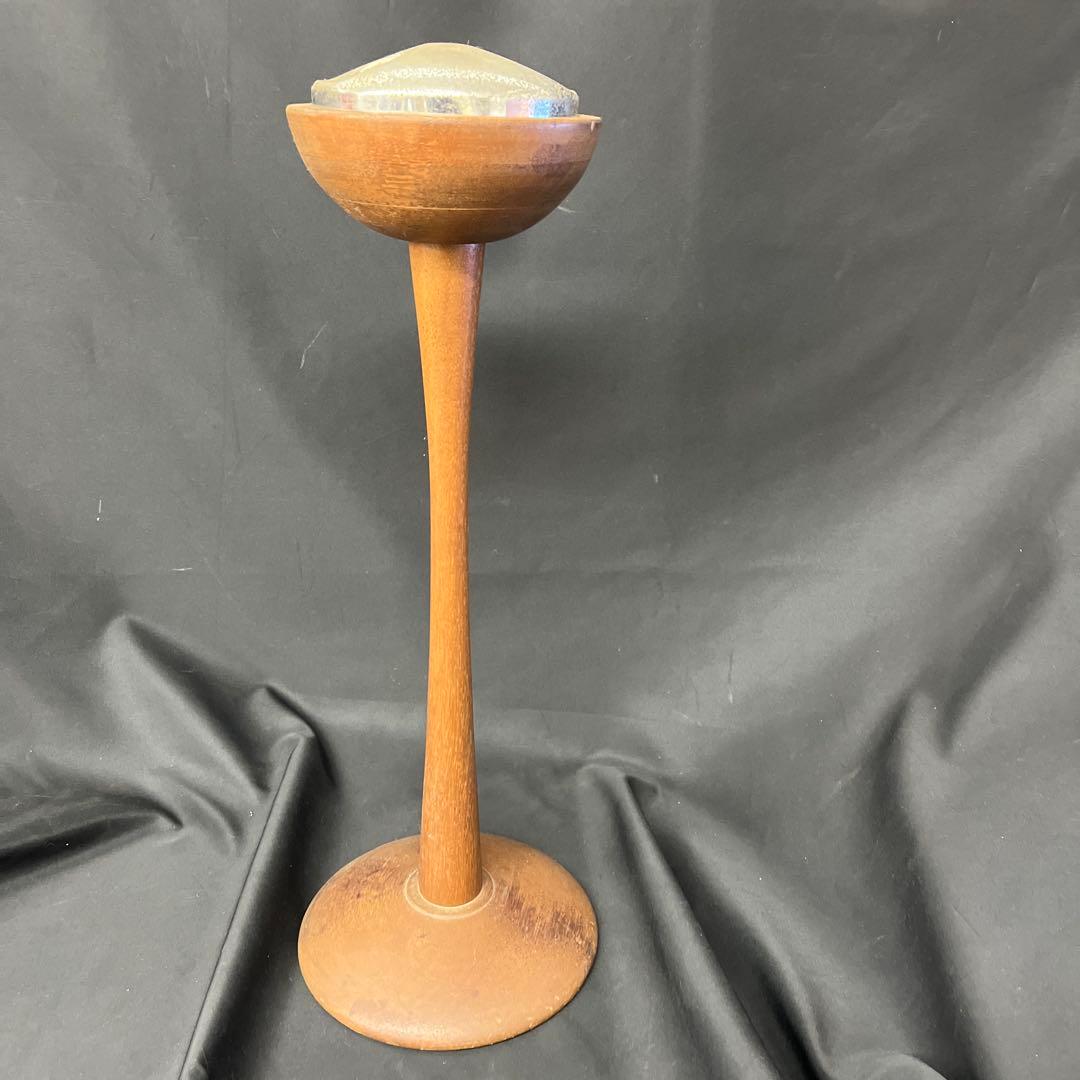 オールドマルニ MARUNI マルニ木工 木製灰皿スタンド ヴィンテージ　古道具