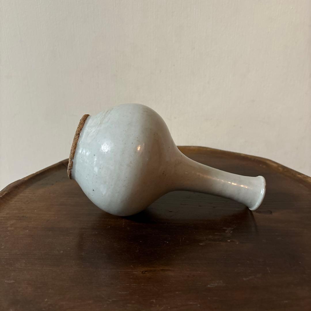 李朝白磁徳利　骨董　韓国骨董　アンティーク　古道具　白洲正子　秦秀雄　向田邦子