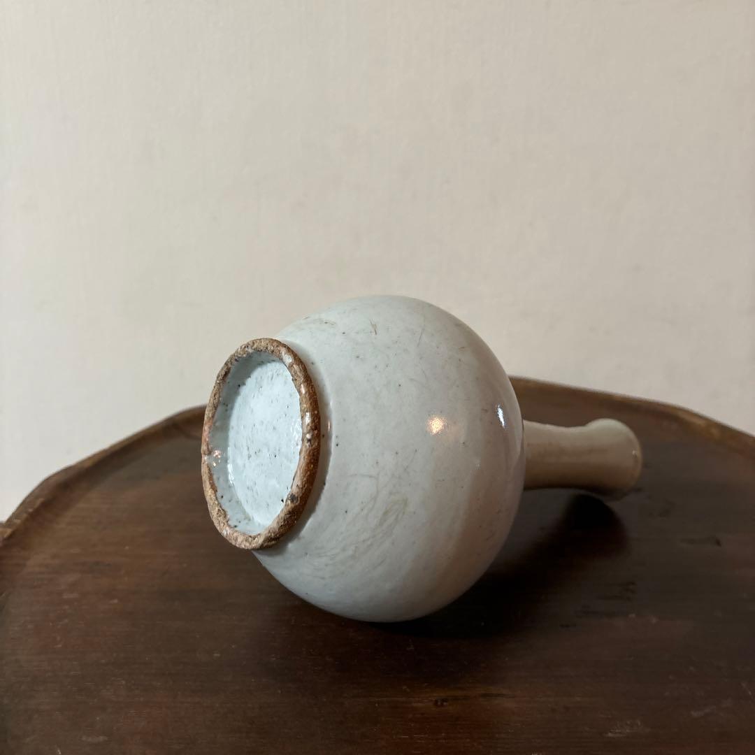 李朝白磁徳利　骨董　韓国骨董　アンティーク　古道具　白洲正子　秦秀雄　向田邦子