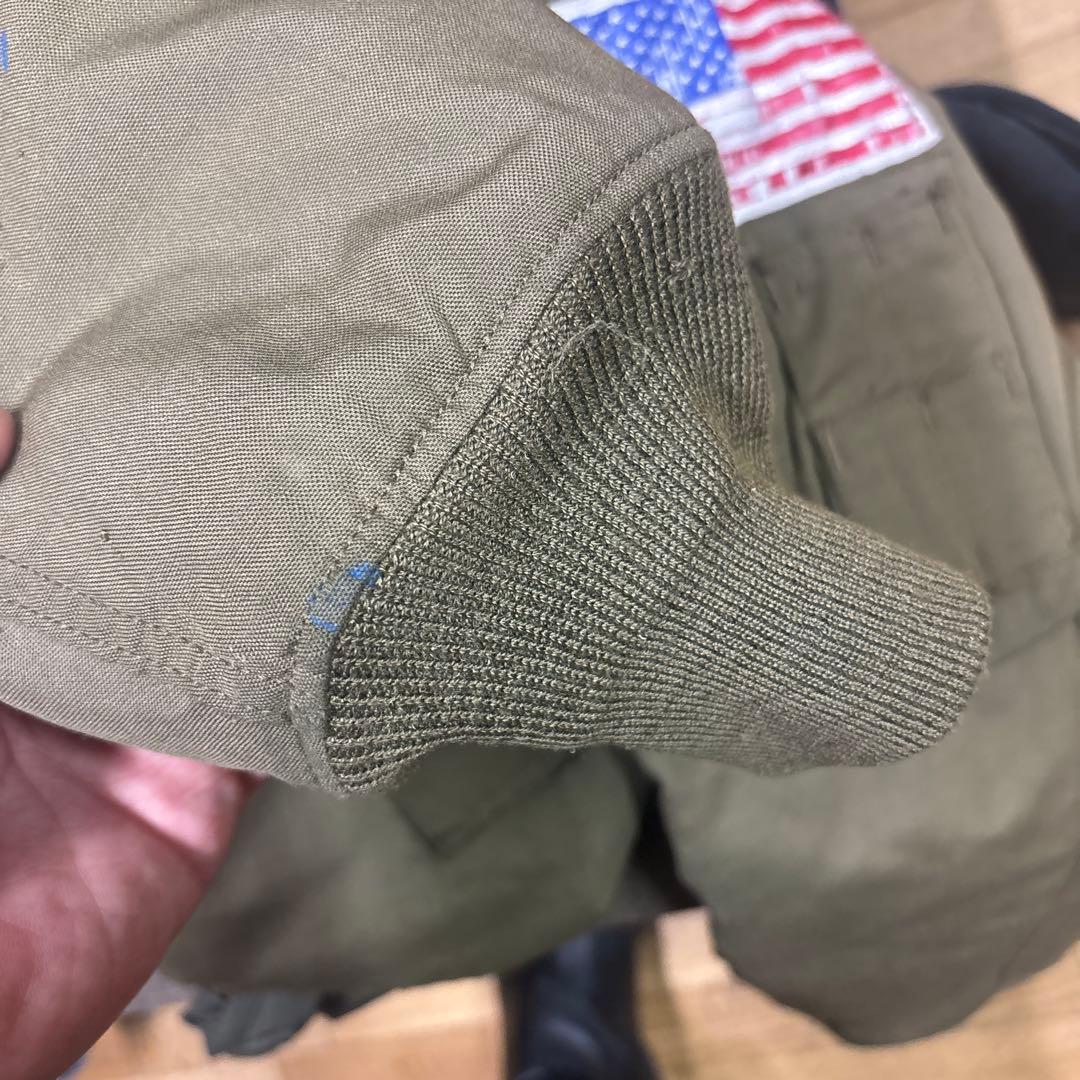 US ARMY フライトジャケット M-R ヴィンテージ ヘリクルー