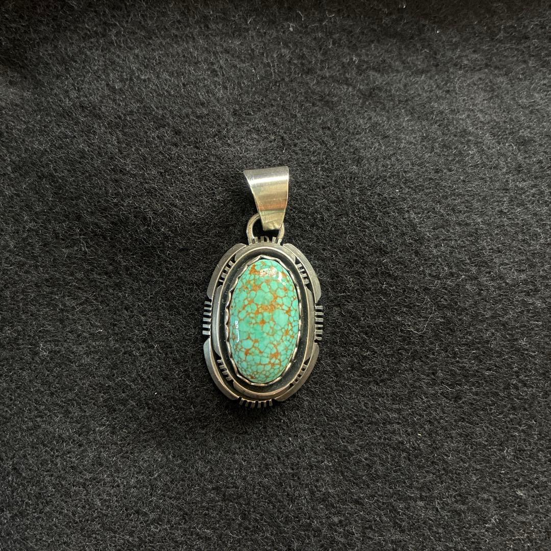 ふ*く様 インディアンジュエリー Francis Peters ターコイズ　ペン