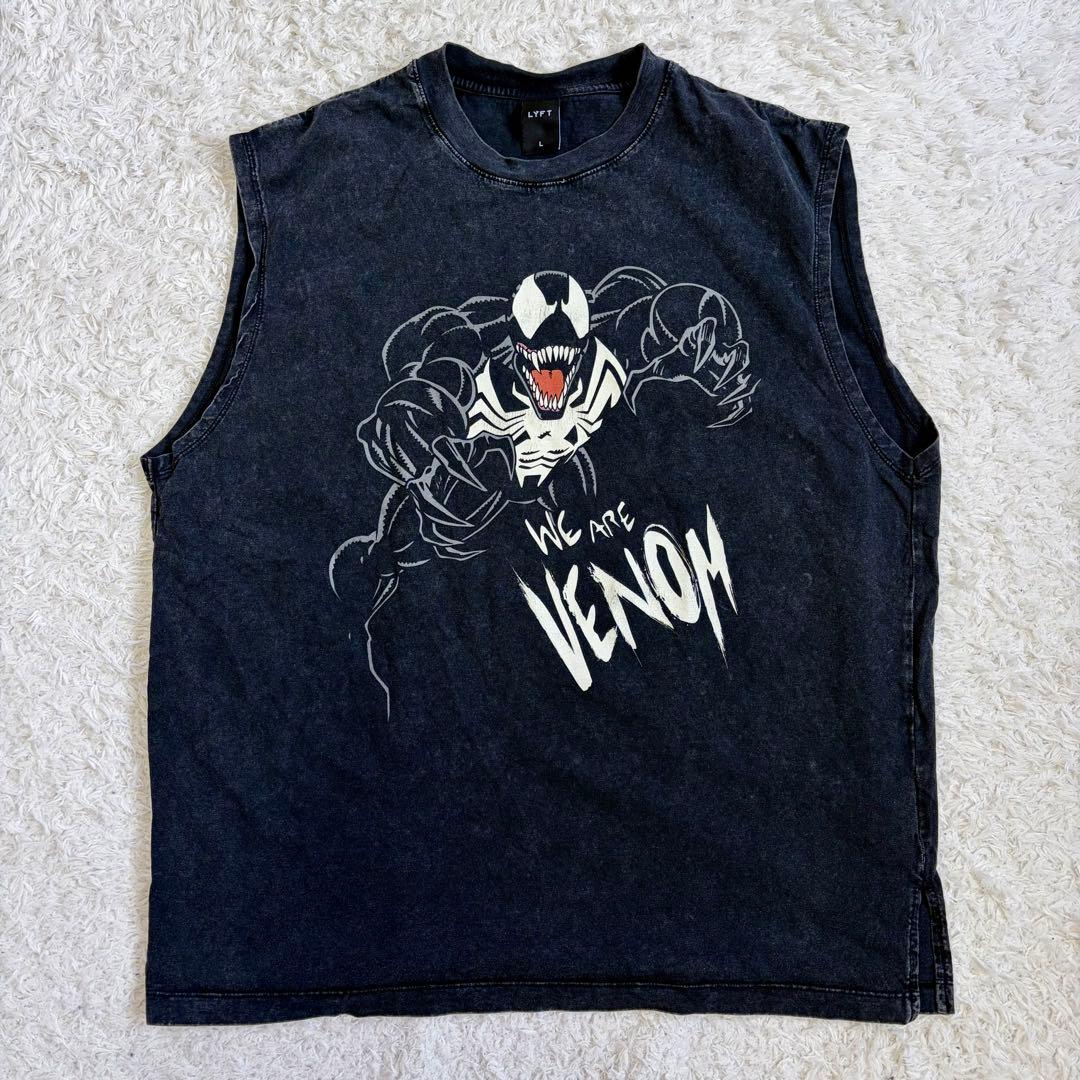 美品　LYFT リフト　ヴェノム　ノースリーブ　タンクトップ　L