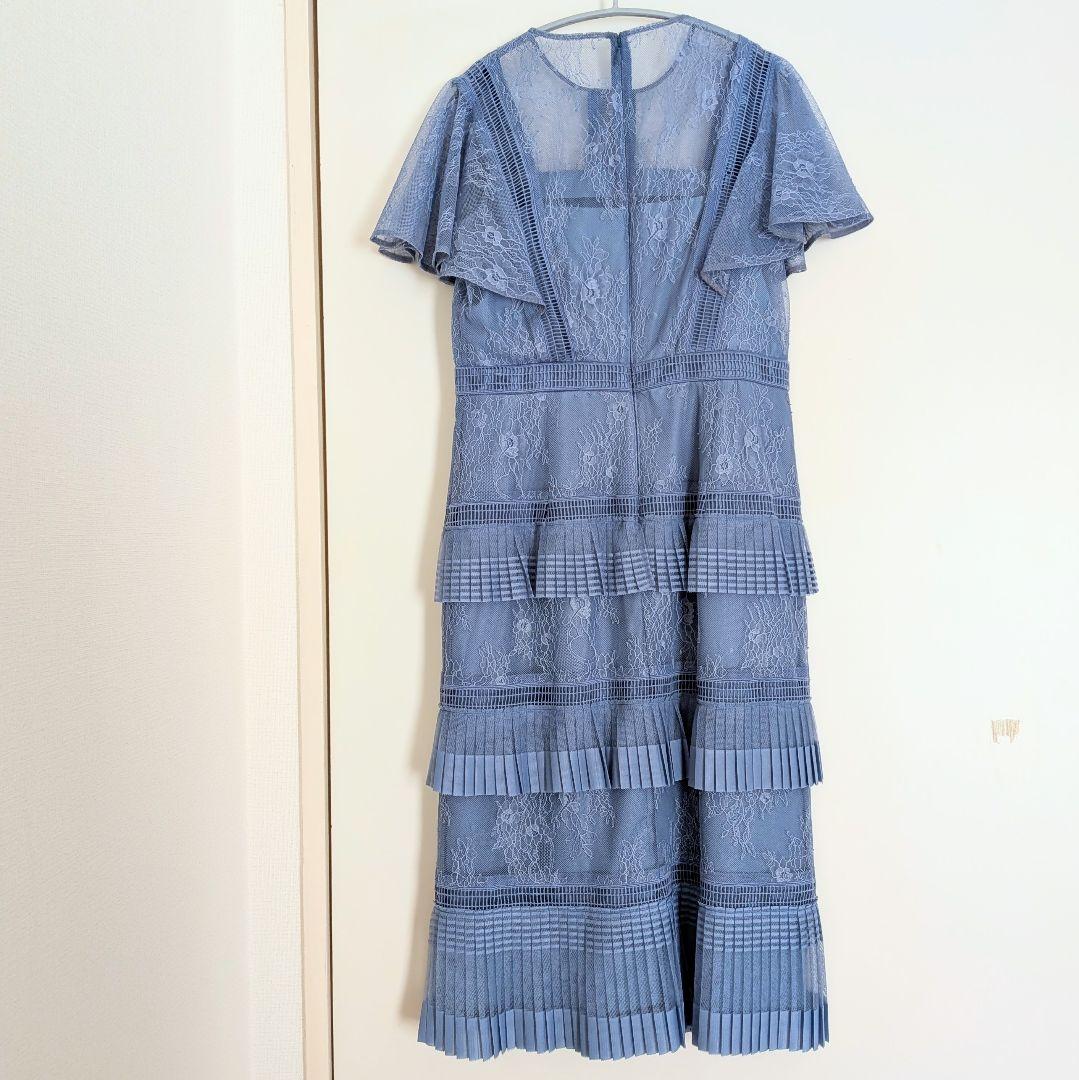 GRACE CONTINENTAL レイヤードレースタイトドレスワンピース