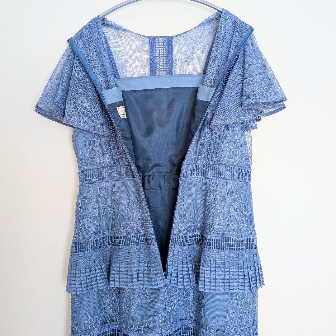 GRACE CONTINENTAL レイヤードレースタイトドレスワンピース