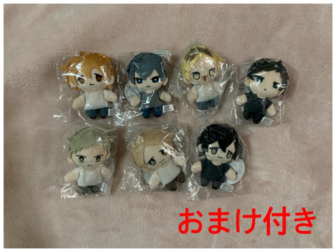 ギヴン　お顔厳選！　ちびぬいマスコット　7体セット