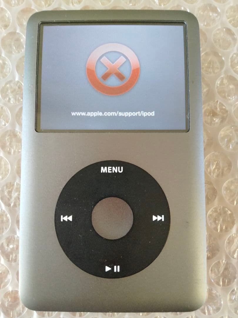 【ジャンク】iPod Classic 160GB ブラック A1238