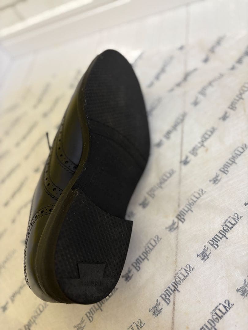 Burberry バーバリー　ブラック ビジネス　革靴　ヴィンテージ　箱付き