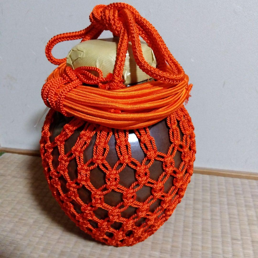 【送料込】丹波 荘壺 尾中窯 信水 共箱あり 飾り壷 飾網紐 茶道具