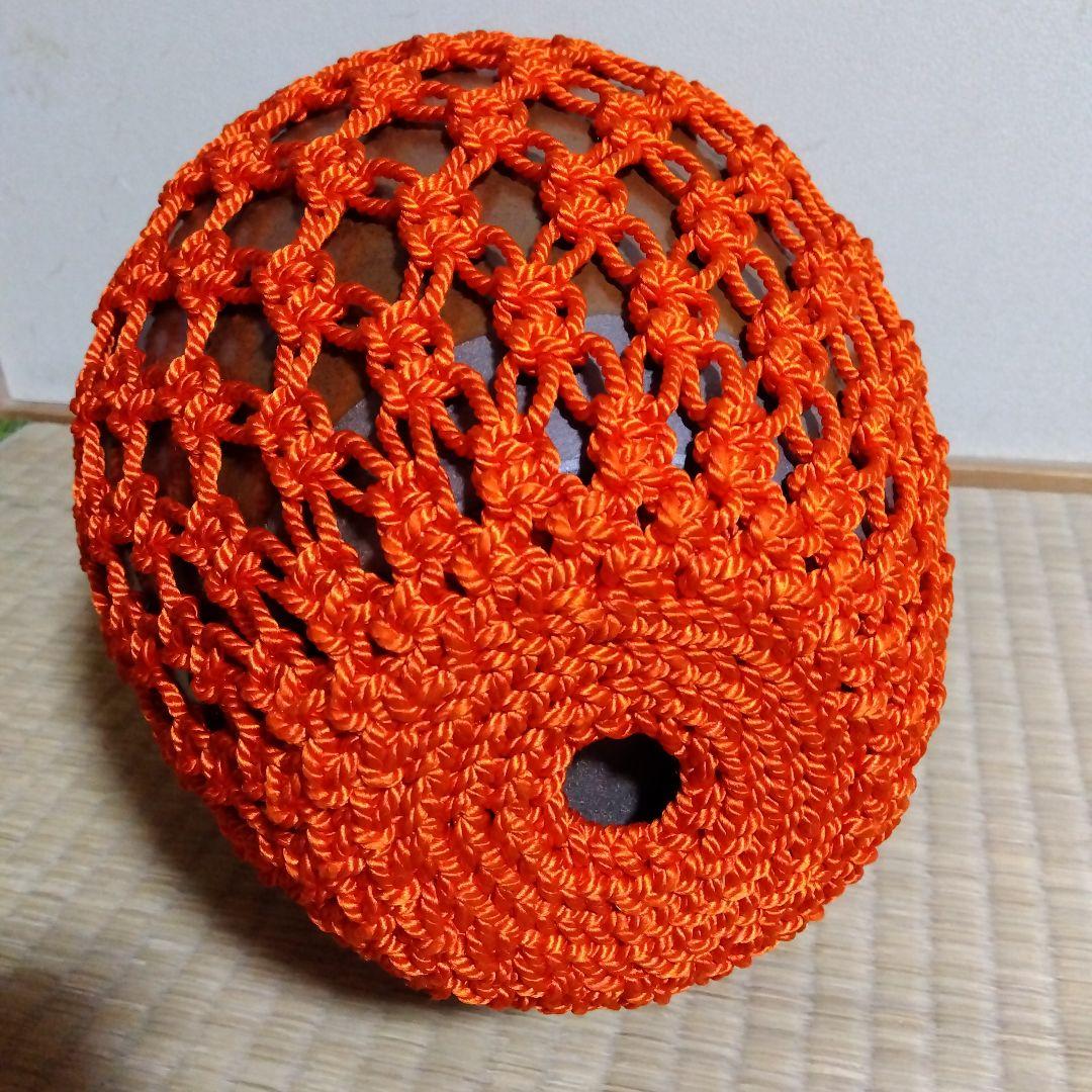 【送料込】丹波 荘壺 尾中窯 信水 共箱あり 飾り壷 飾網紐 茶道具