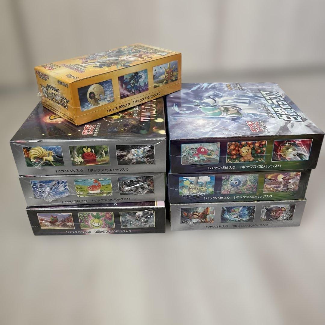 ポケモンカード引退品　シュリンク付