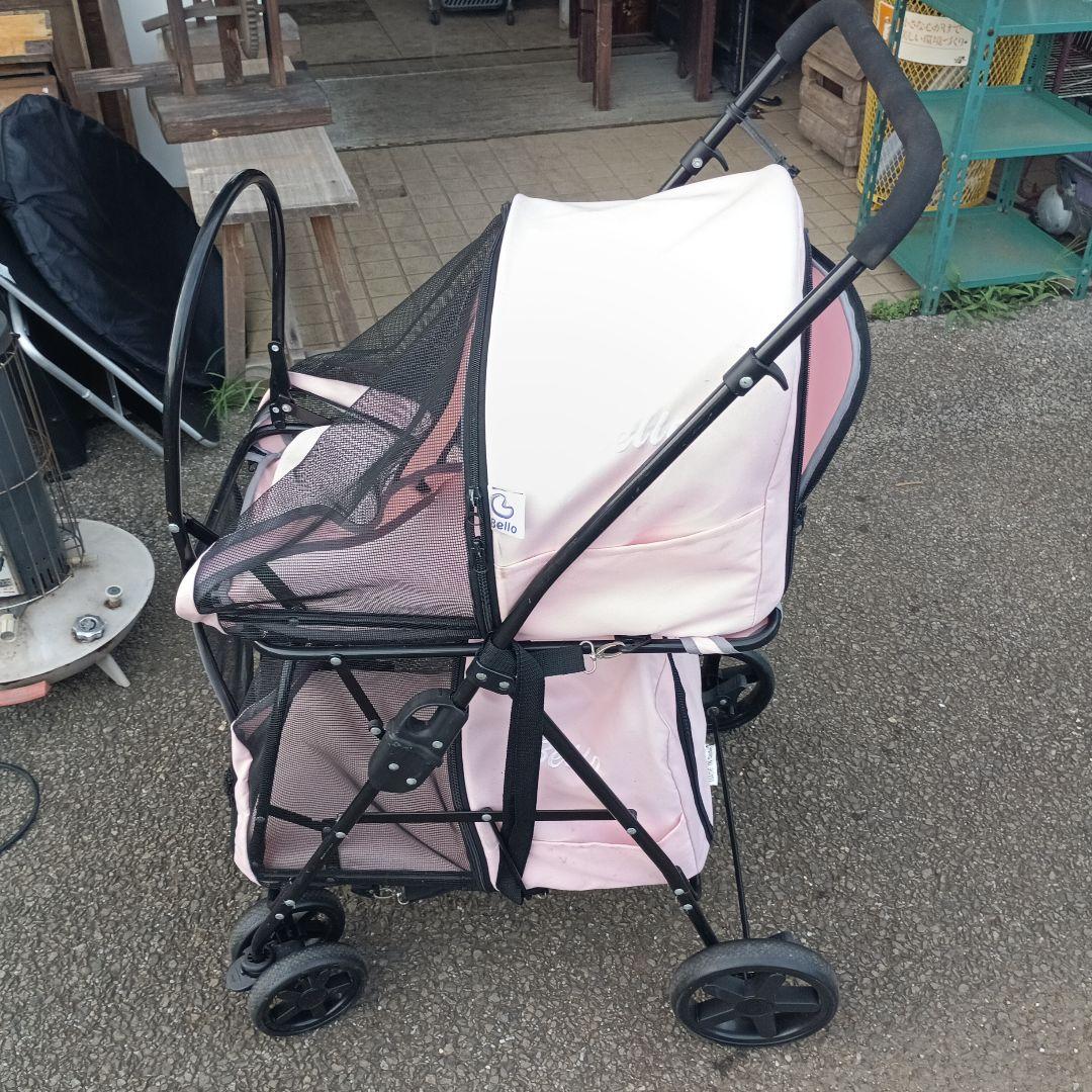 ３１９１）　BELLO　ペットカート　２匹用　猫または小型犬