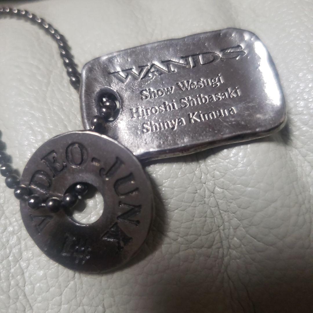 WANDS ワンズ　上杉昇　ドッグタグ　ネックレス　VIDEO JUNK グッズ