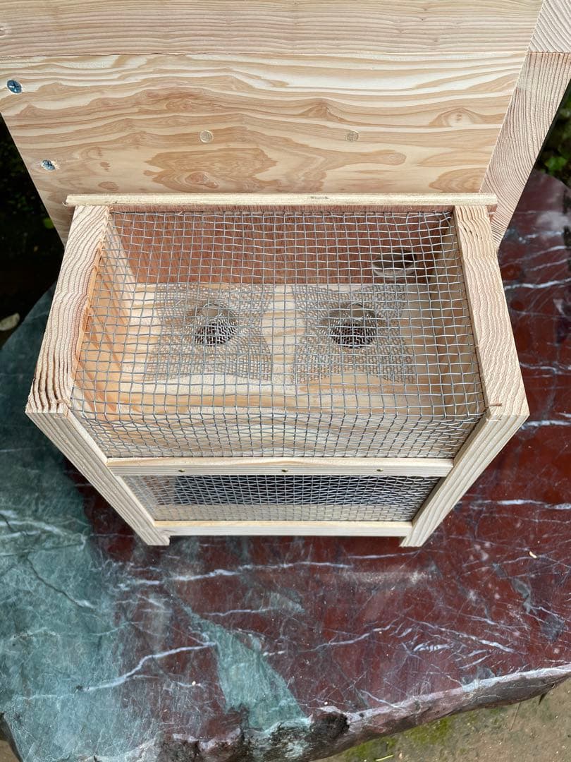 日本蜜蜂重箱式巣箱ハニーズハウス！ロイヤルセット！送料無料！