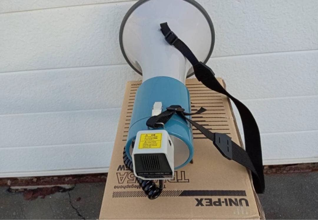 UNI-PEX選挙 拡声器 メガホンTRM-55A 開封未使用品
