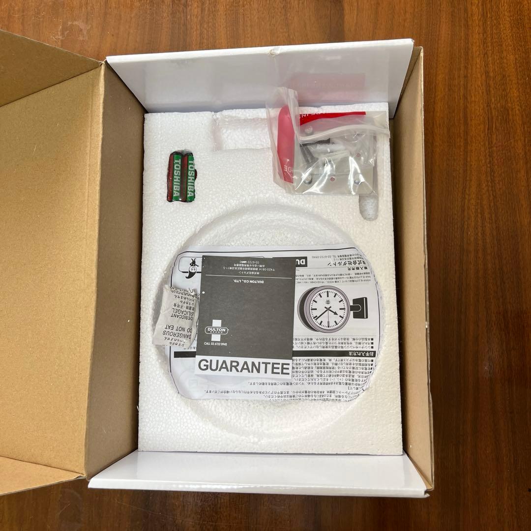 こんちゃん！新品　ダルトン　ダブルフェイスクロック両面時計