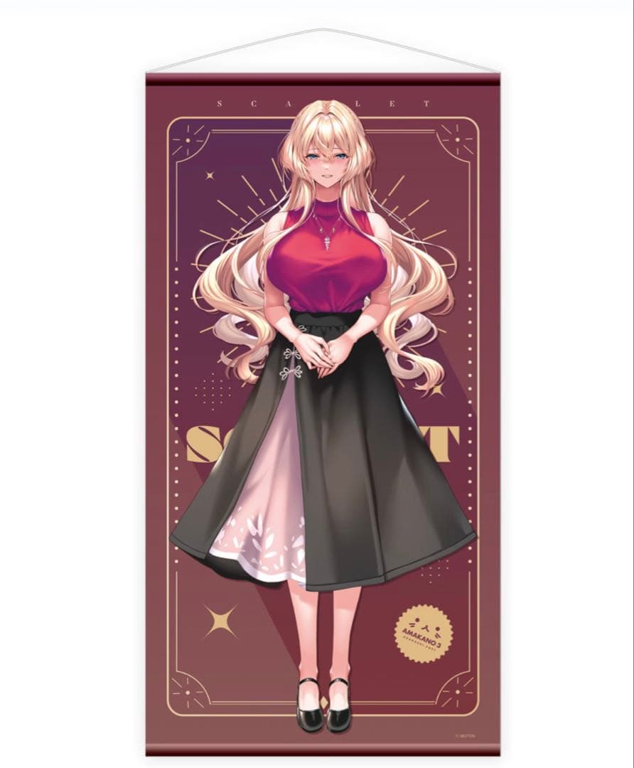 C107 「アマカノ３」 レティ 等身大タペストリー