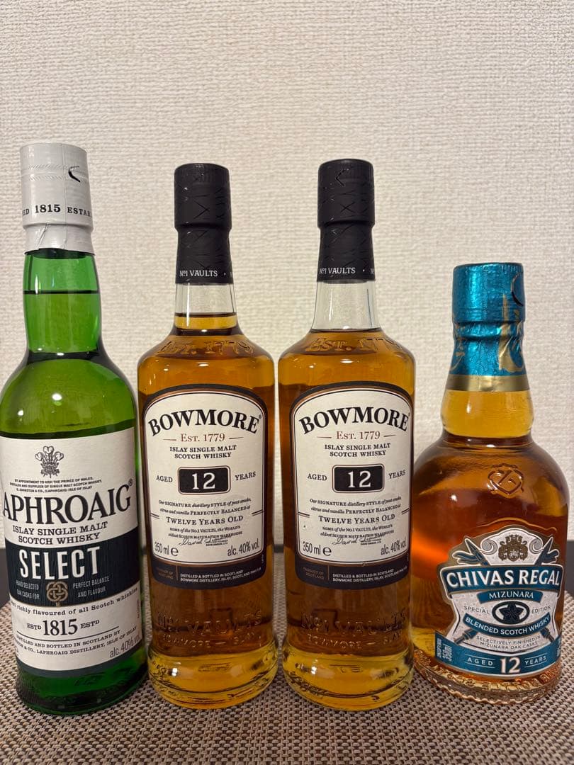 ウイスキー　4本セット　350ml