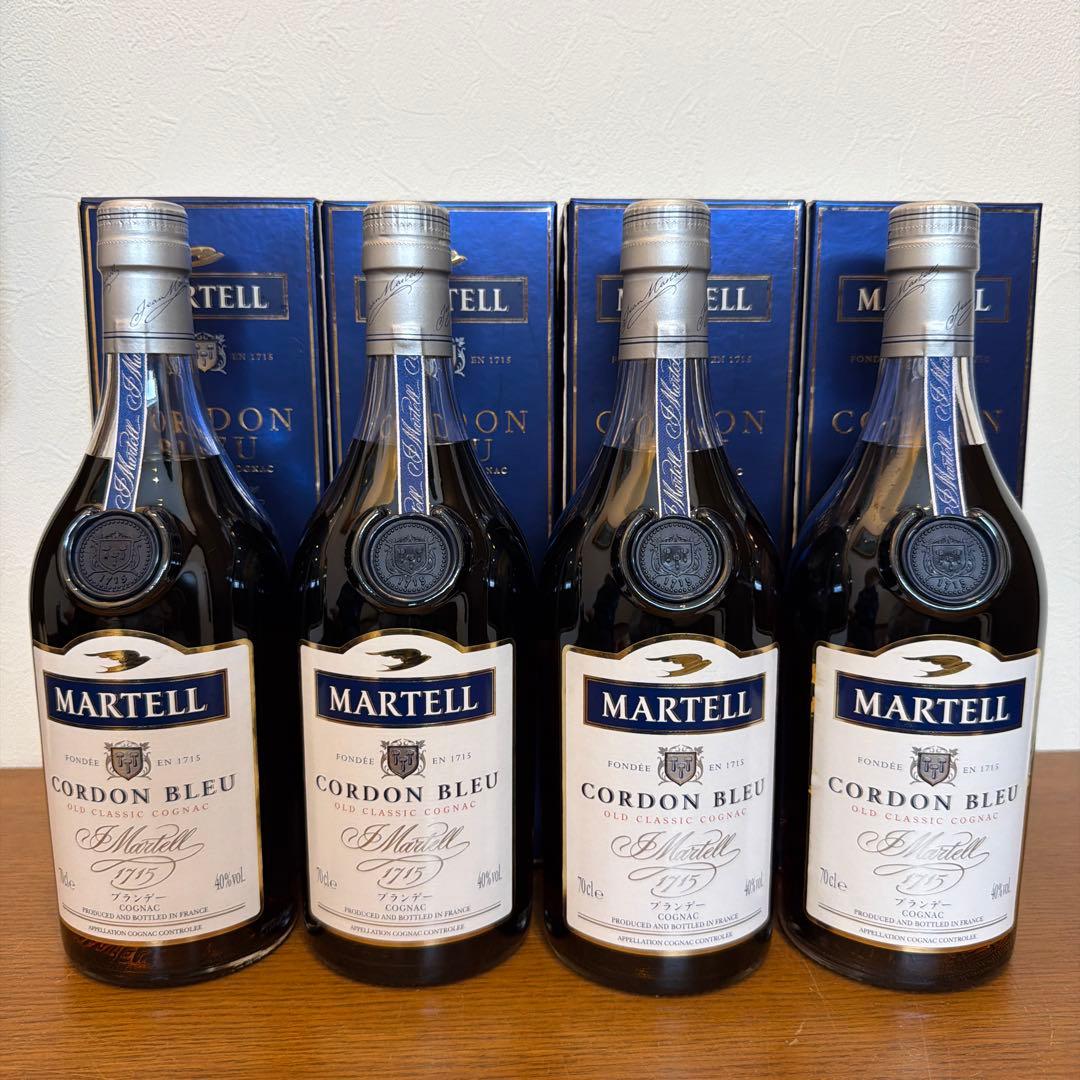 MARTELL CORDON BLEU 700ml 4本セット