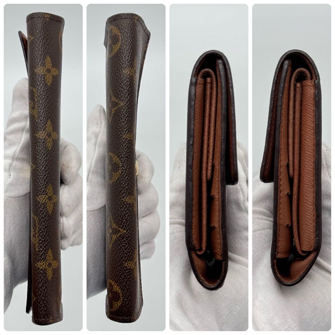 美品✨️ルイヴィトン　モノグラム　インターナショナル　長財布　折り財布