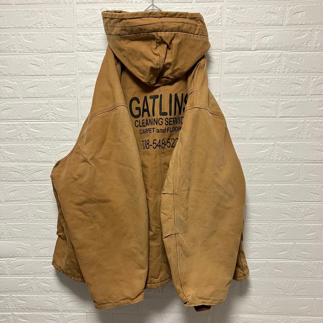 ●H13【US輸入】カーハート トラディショナルコート ブラウン系【2XL相当】