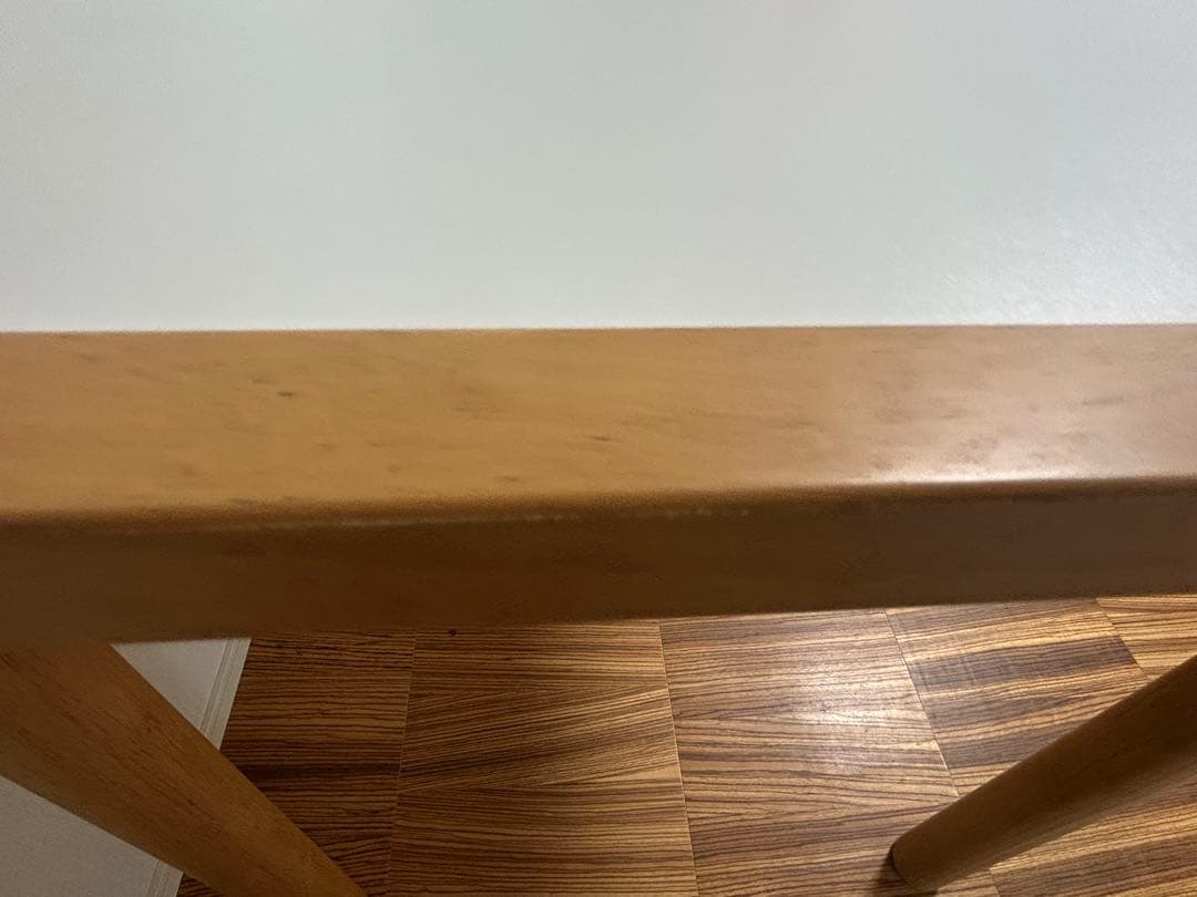 木製ダイニングテーブル ホワイト