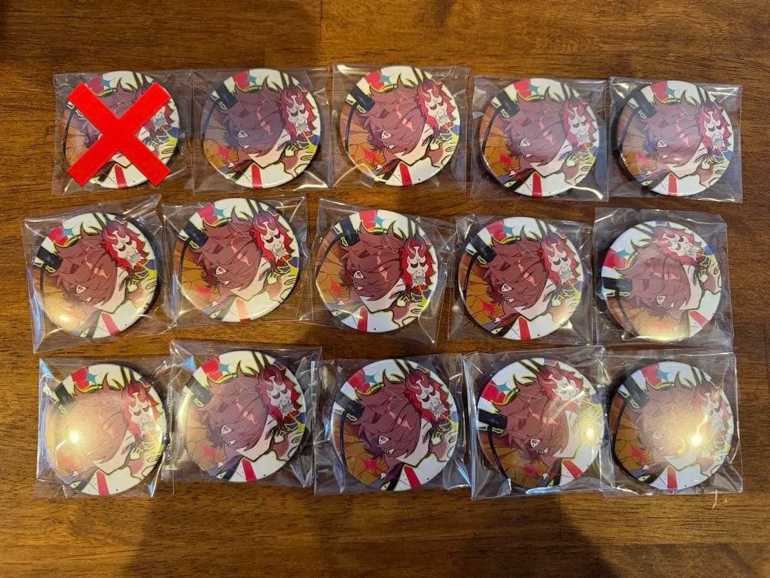 CRAZYRACCOON ありさか CRフェス 缶バッジ 2024