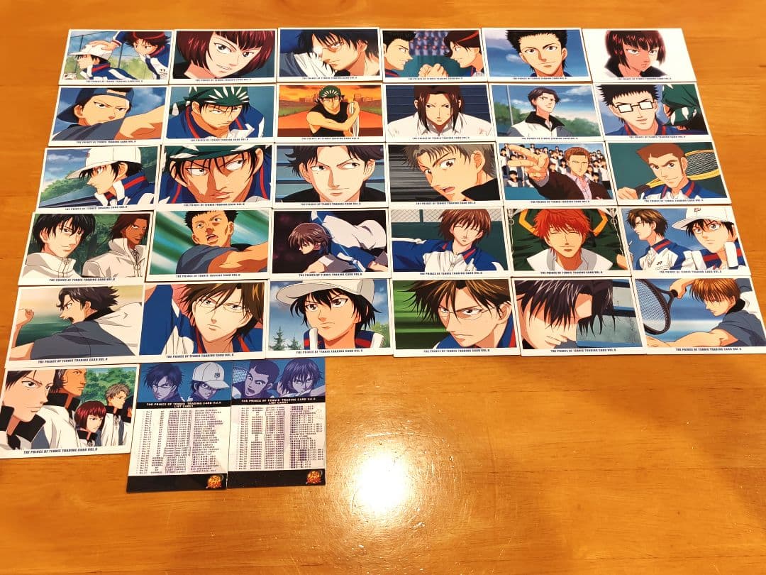 k*」様 テニスの王子様　トレカ　vol .1〜vol.11　333枚