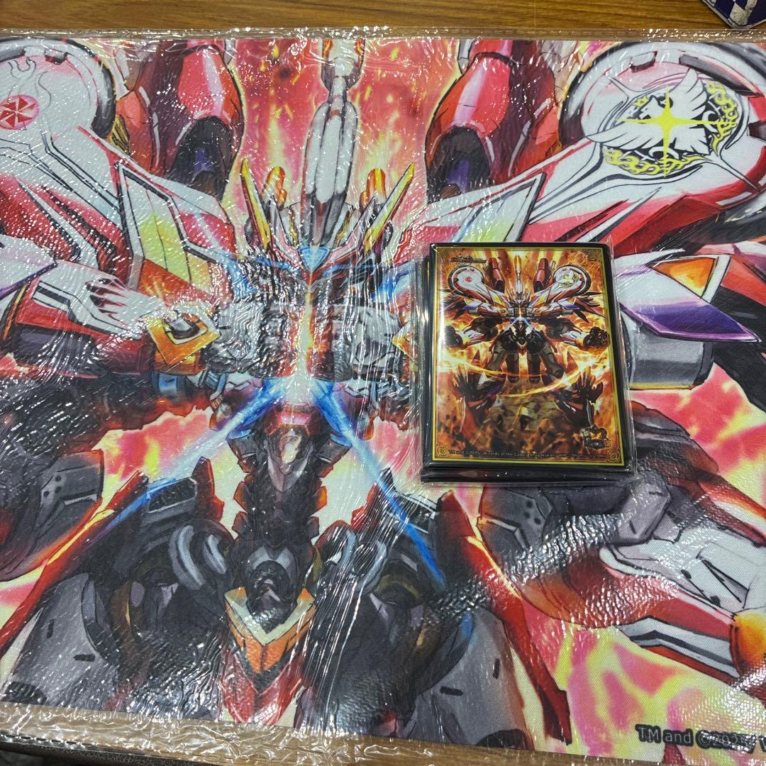 【24時間以内発送】超CS 覇帝なき侵略レッドゾーンFプレイマットスリーブセット