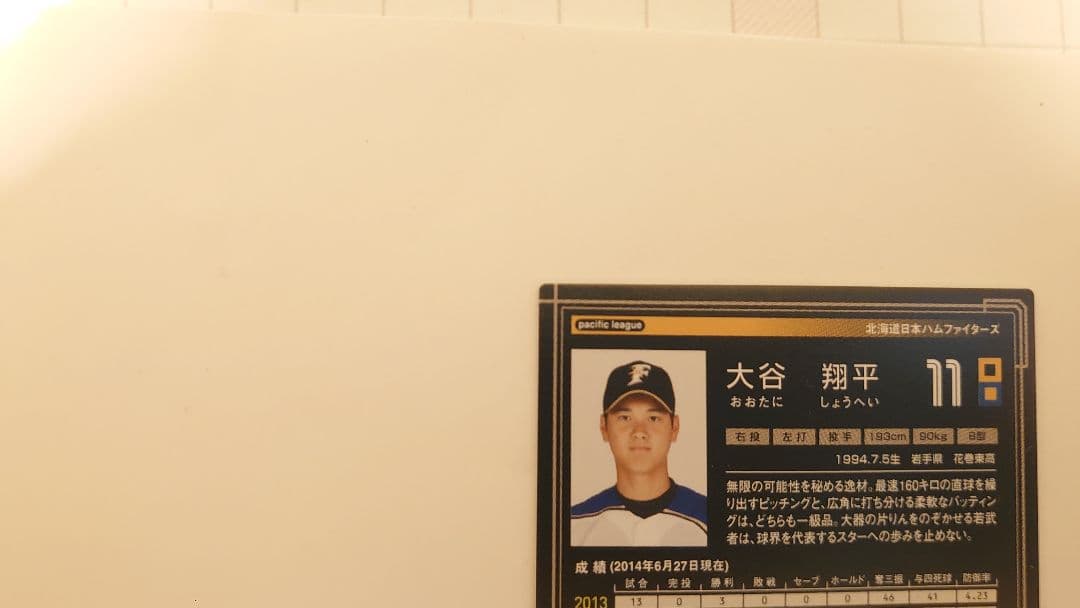 オーナーズリーグ2014 大谷翔平 SUPER STAR