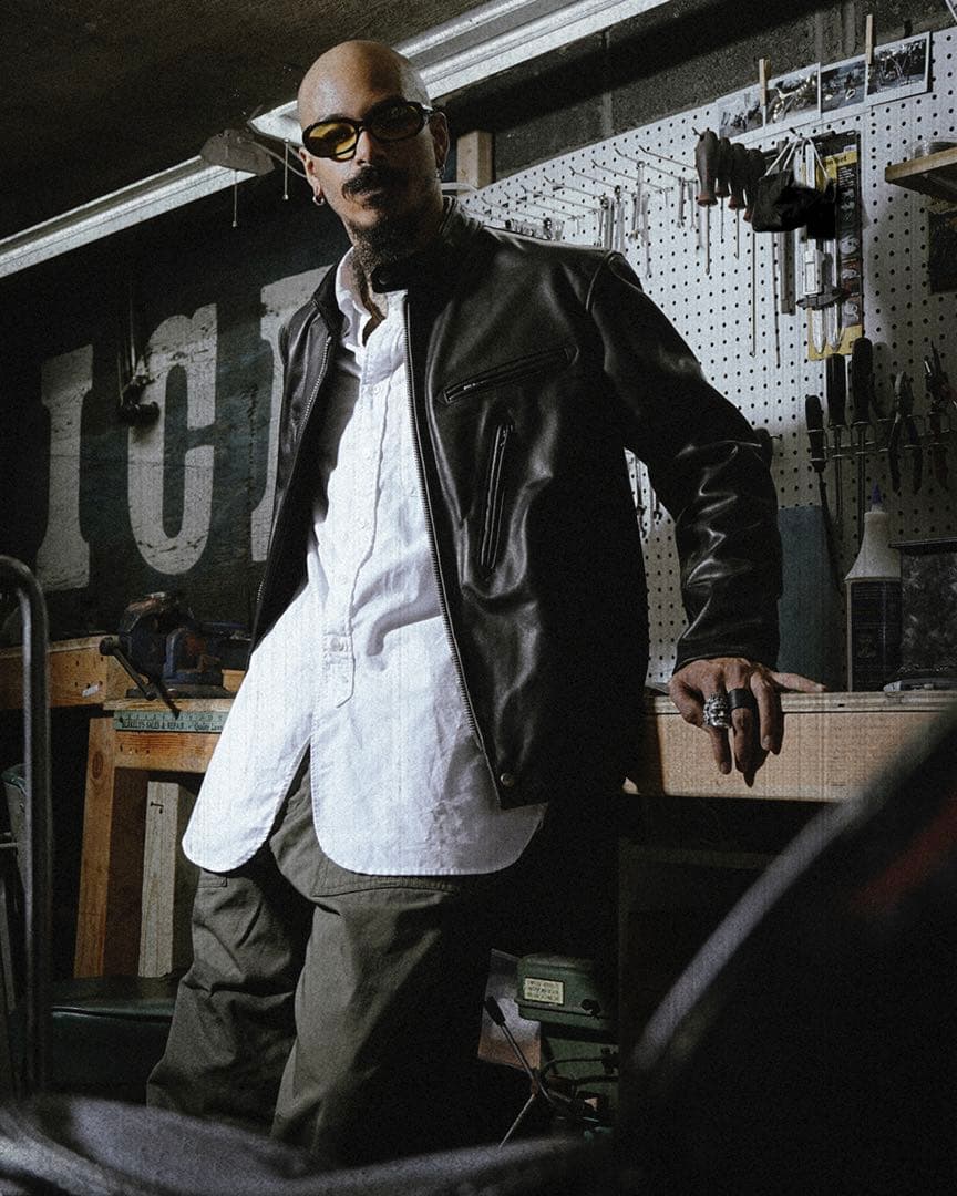 ENGINEERED GARMENTS × SCHOTT ライダースジャケット