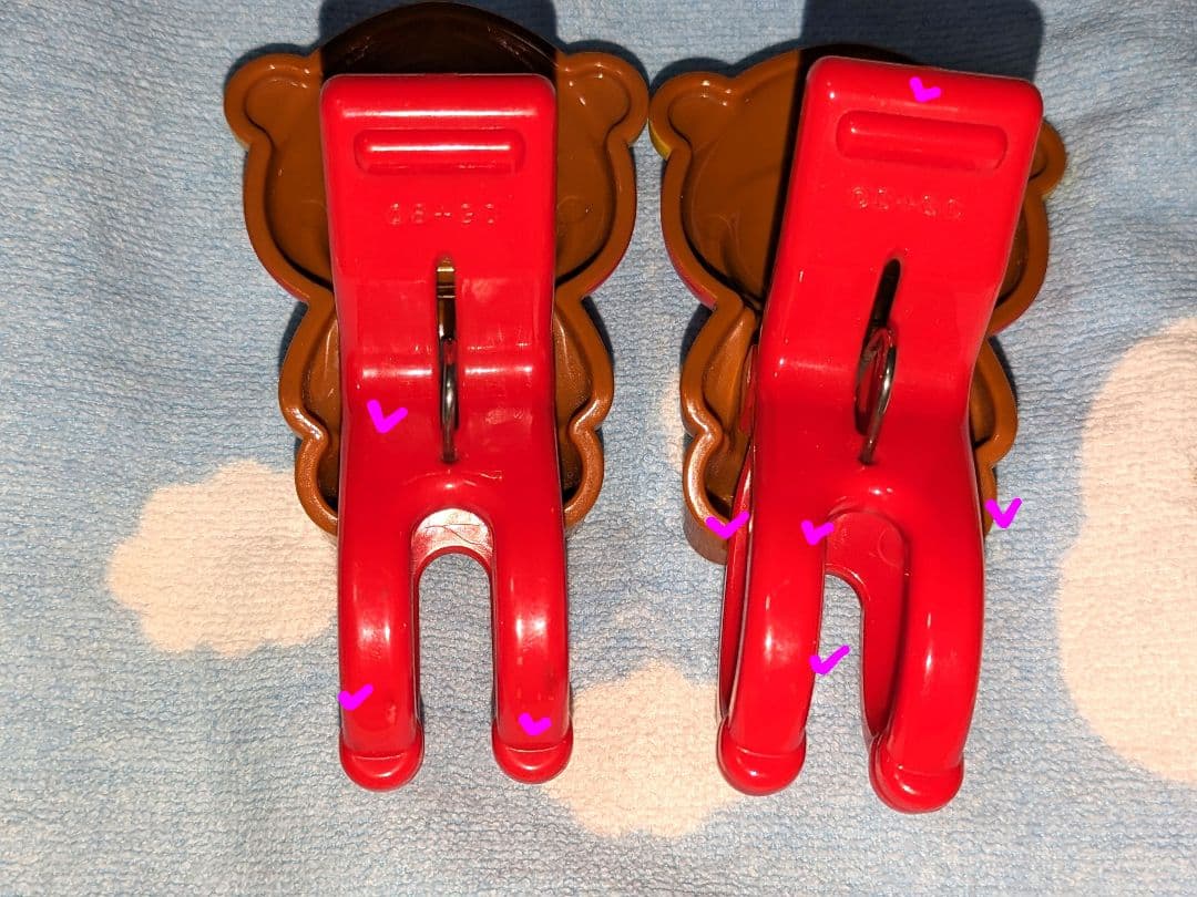 ♡激レア♡リラックマ♡ダイカット♡洗濯バサミ ７個♡超激レア＆おすすめ商品♡