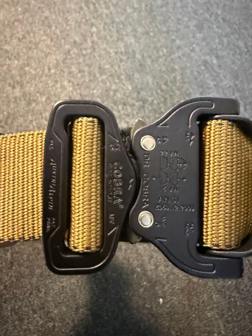 【実物】LBT-0612GEN リガーベルト コブラバックル　ファーストライン
