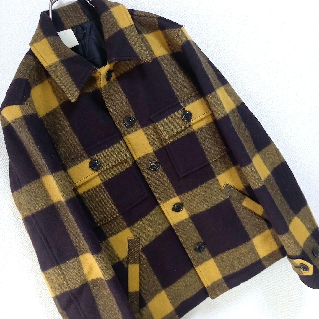 フォロー割 エヌハリウッド バッファローチェックジャケット ブロックチェック