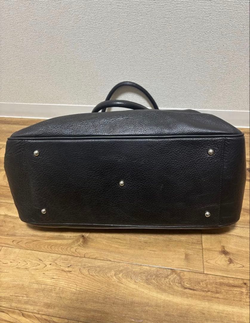 ペッレモルビダ メイデンヴォヤージュ フラップボストンバッグ 黒　Lサイズ